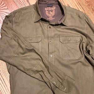 KUHL Men’s cotton/wool shirt